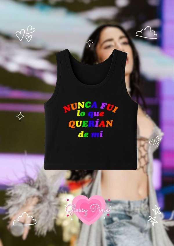 Producto - Tank Top Nunca Fui Lo Que Querían De Mi Multicolor - DTF