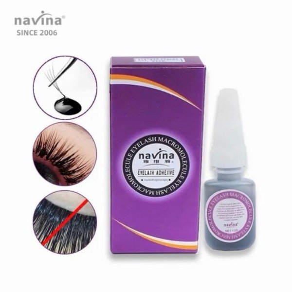 Producto - Adhesivo Profesional para Extensiones de Pestañas Navina 10 g - 2