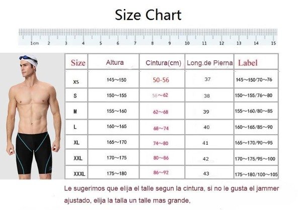 Producto - Traje De Baño Competición Azul Niño/Hombre FINA - 1
