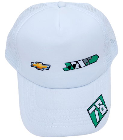 Producto - AGUSTIN CANAPINO - GORRA BLANCA INDY CAR