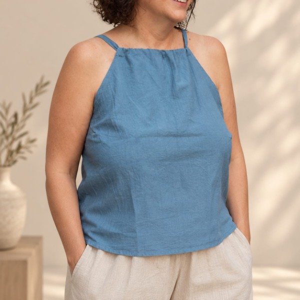 Producto - Top Verano Azul Acero - 0