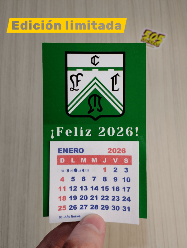 Producto - Calendario 2026 / Ferro