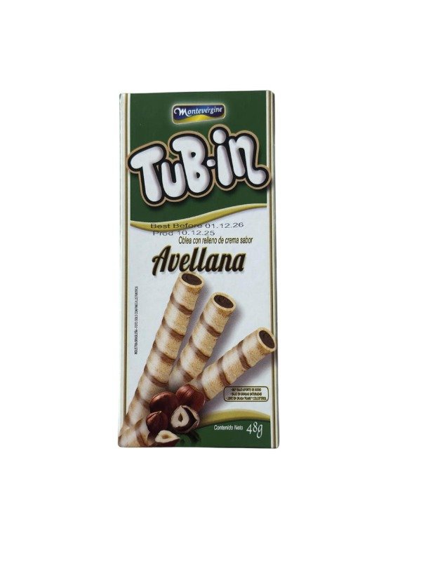 Producto - Tub-in cubanitos crocantes varios sabores 48gramos