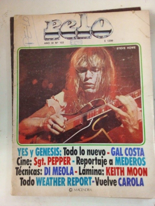 Producto - Pelo #103 - Steve Howe Yes Genesis Gal Costa - Magendra
