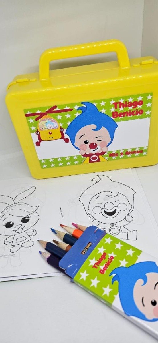 Producto - Librito + caja lápices - 1