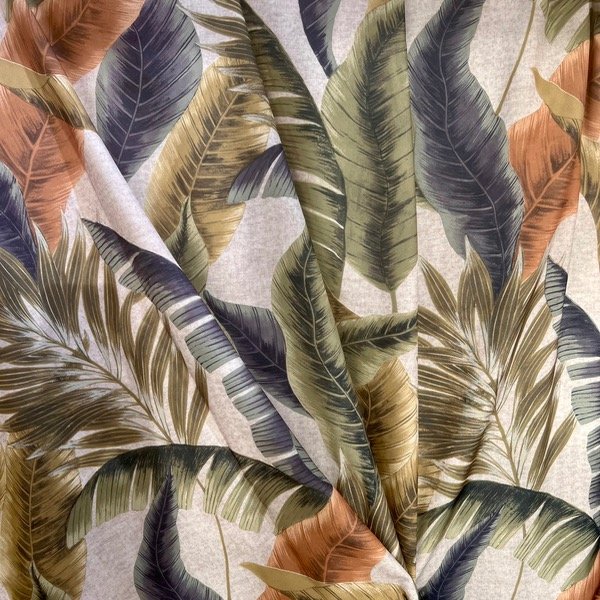 Producto - Mantel de Tela Antimanchas Hojas Amazonas
