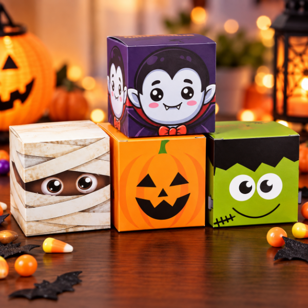 Producto - Cajitas cubo Halloween