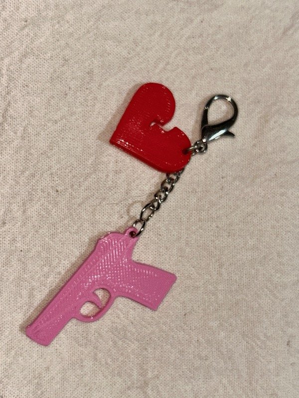 Producto - Colgante Gun Rosa