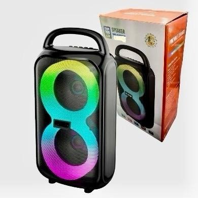Producto - Parlante Bluetooth Portátil con Luces LED RGB
