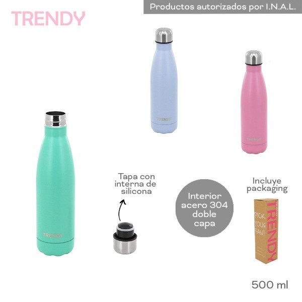 Producto - BOTELLA TERMICA TRENDY 18398