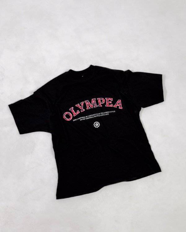 Producto - Tee Black "COLLEGIATE" - 0