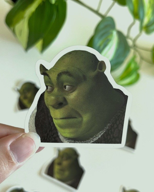 Producto - Sticker Blanco UV - Shrek