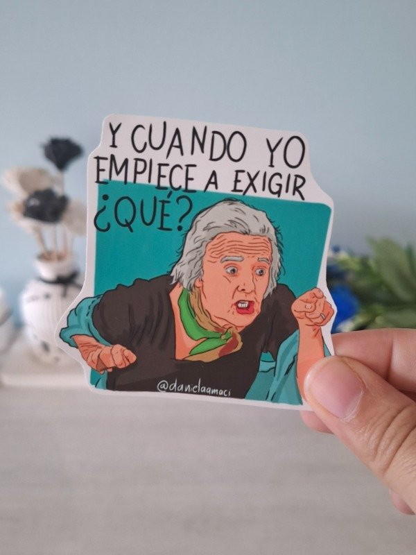 Producto - Stickers random ilustrados  - "Esperando la carroza" 004