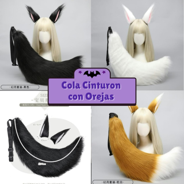 Producto - PREVENTA - Set Orejas + Cola de Zorro (Cinturon) - 0