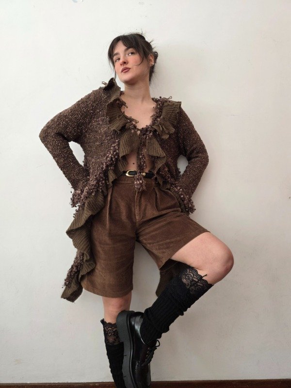 Producto - Saco Marron Vuelos - 11