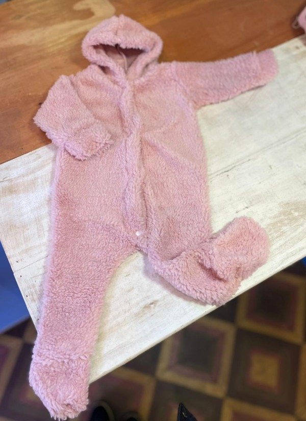 Producto - Enterito corderito rosa talle 2