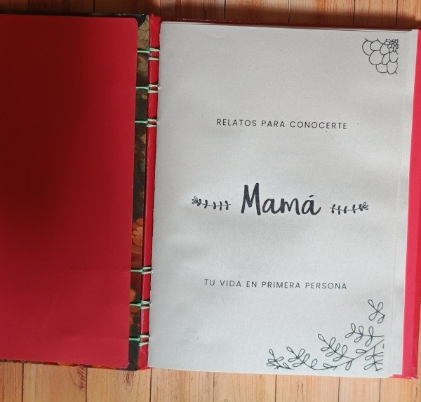 Producto - Cuaderno relatos para conocerte Mamá - 2