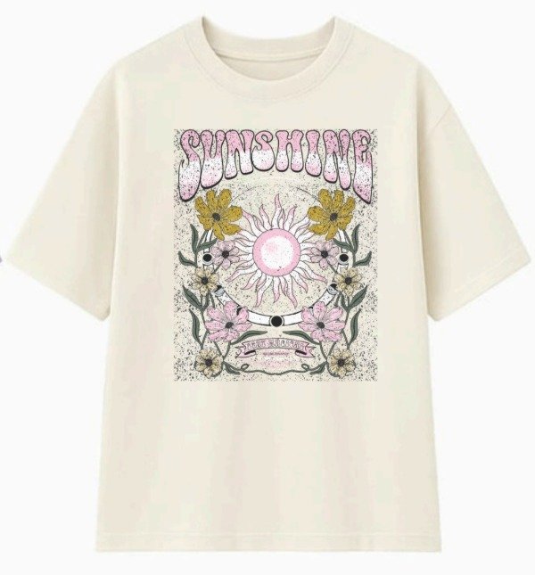Producto - Remera oversize Sunshine