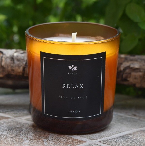 Producto - Vela de Soja Tennessee - Ámbar 200 grs