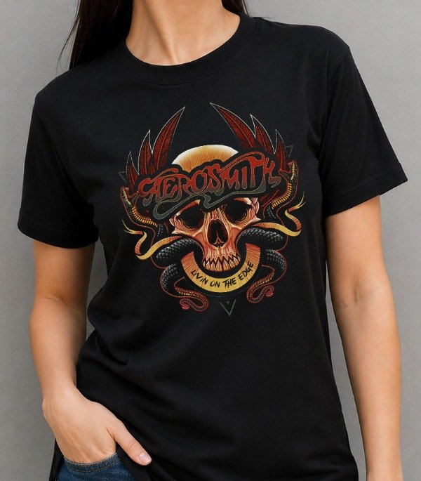 Producto - Remeras Negras Unisex Bandas Rock - 9