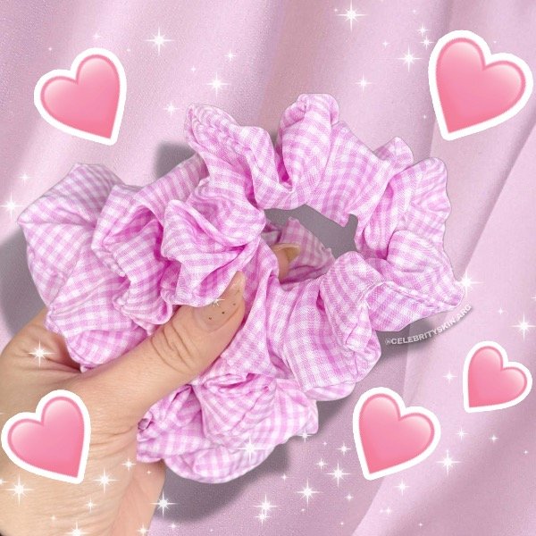 Producto - SCRUNCHIES CUADRILLE ROSA X 2 UNIDADES