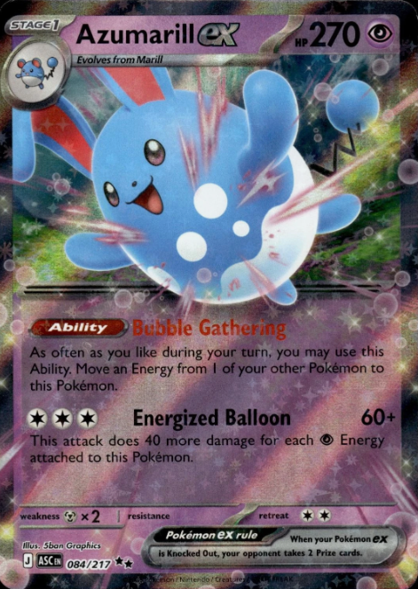 Producto - Azumarill ex (084/217) [Mega Evolution: Ascended Heroes]