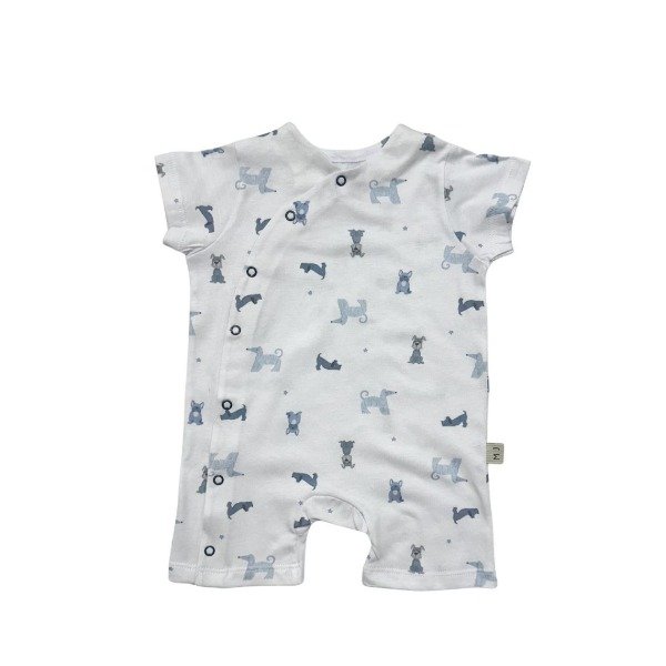 Producto - Enterito corto Huellitas Blue