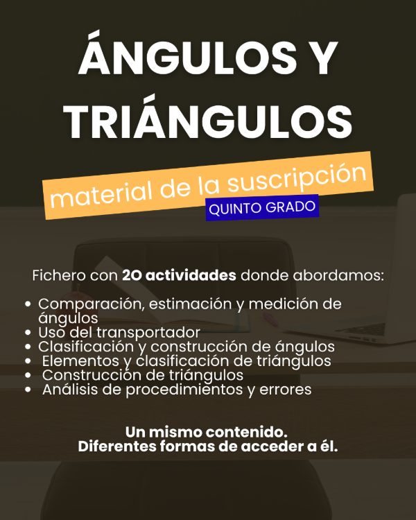 Producto - ÁNGULOS Y TRIÁNGULOS