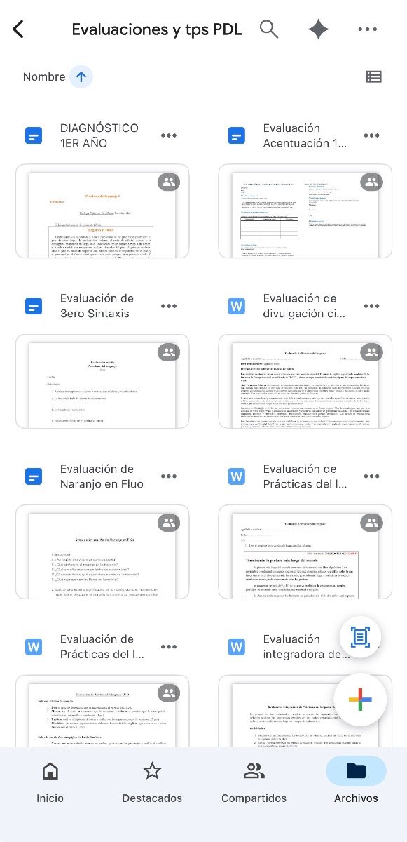 Producto - Drive de evaluaciones y Tps - 2