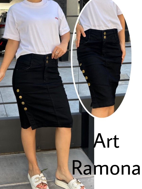 Producto - Ramona jeans elasTizado NEGRO