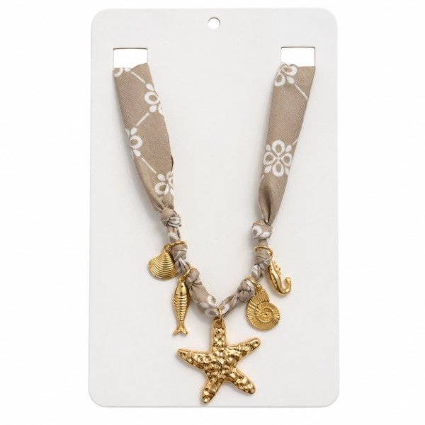 Producto - Collar de seda  Starfish
