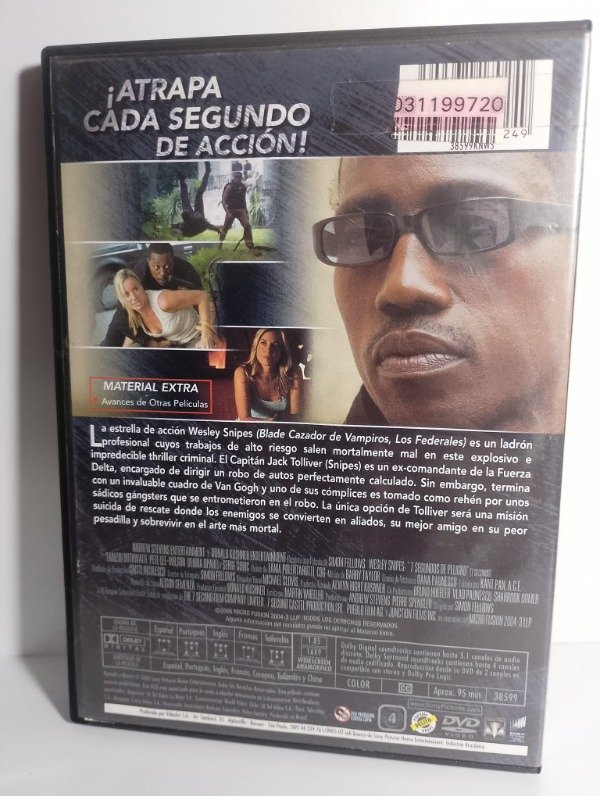 Producto - 7 segundos de peligro (7 Seconds - 2005) - DVD - 1