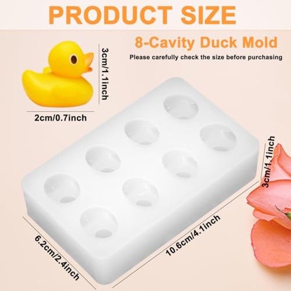 Producto - Moldes de patos patios 8cavidades - 1