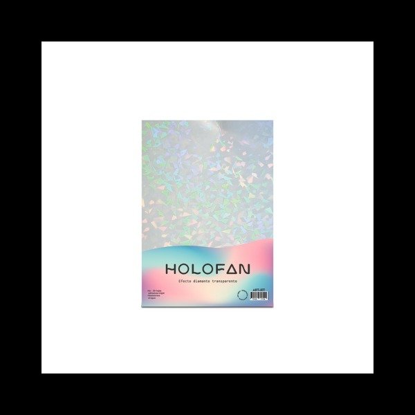 Producto - PAPEL AUTOADHESIVO ART JET HOLOFAN DIAMANTE TRANSPARENTE - 0