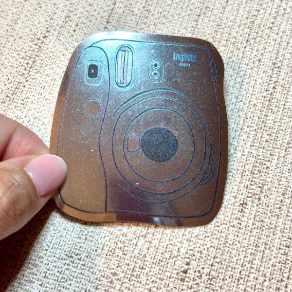 Producto - Cámara instax plateado