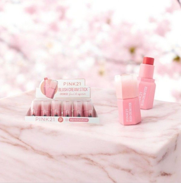 Producto - RUBOR EN BARRA CREMOSO - PINK 21