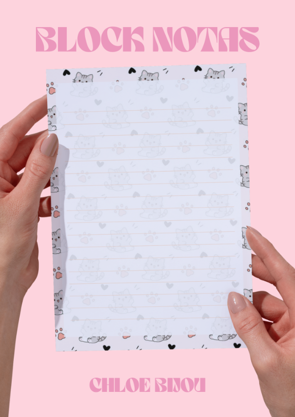Producto - Block notas A5 Gatitos - 7