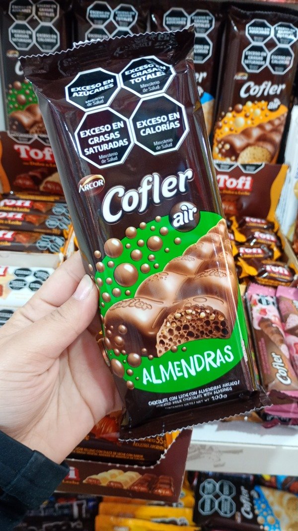 Producto - COFLER AIREADO 100GR ALMENDRAS