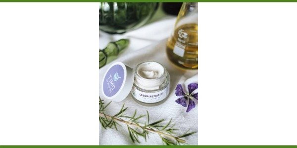 Producto - Crema nutritiva de malva, jazmín y jojoba orgánico x 50 o 250 gr