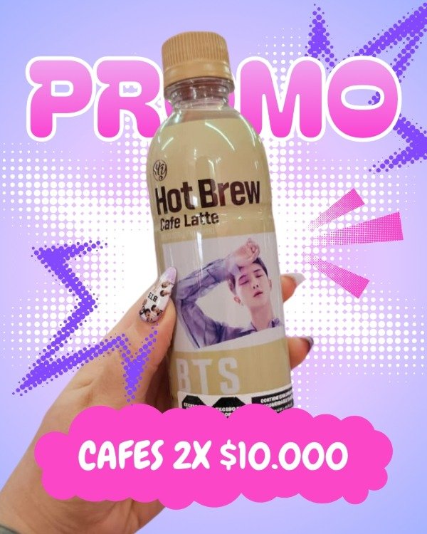 Producto - Cafe Latte BTS Promo Efectivo