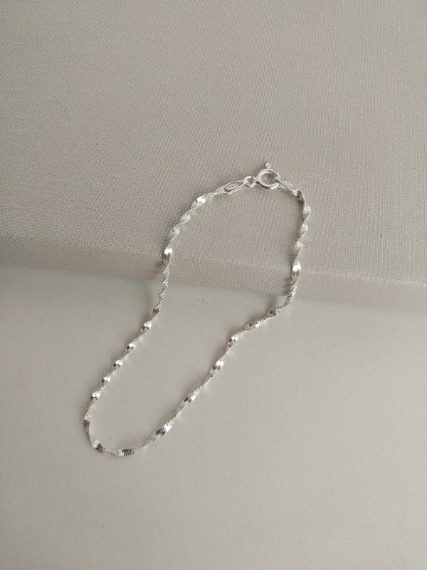 Producto - Pulsera melba torzada plata 925
