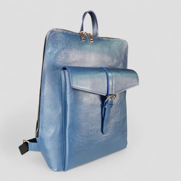 Producto - Mochila Minimalista Notebook - celeste perla