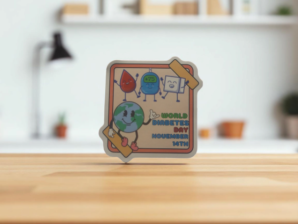 Producto - Stickers Dbt1 " 14 de Nov. Dia Mundial de la Diabetes"