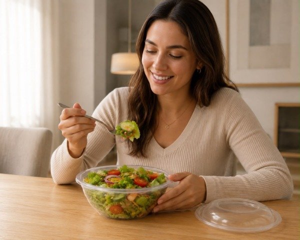 Producto - ENSALADERA CRISTAL CON TAPA 1000 CC. - 3