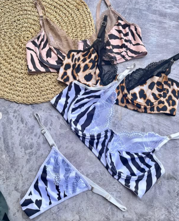 Producto - CONJUNTO LYCRA CON ARO Y PUNTILLA