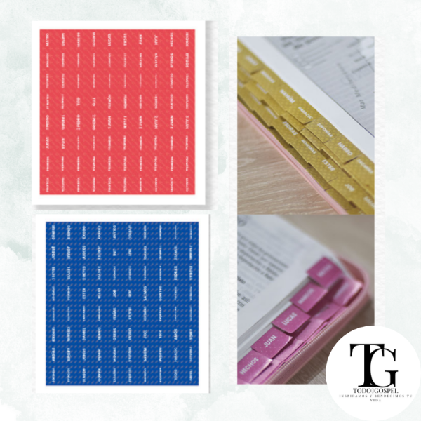 Producto - TABS PARA BIBLIA