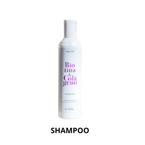 Producto - Shampoo Biotina y Colageno 370ml FRILAYP