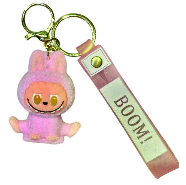 Producto - Llavero Labubu Dada rosa