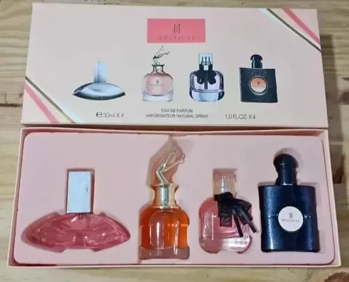 Producto - BE1582  SET DE 4 FRAGANCIAS GIFT BOX