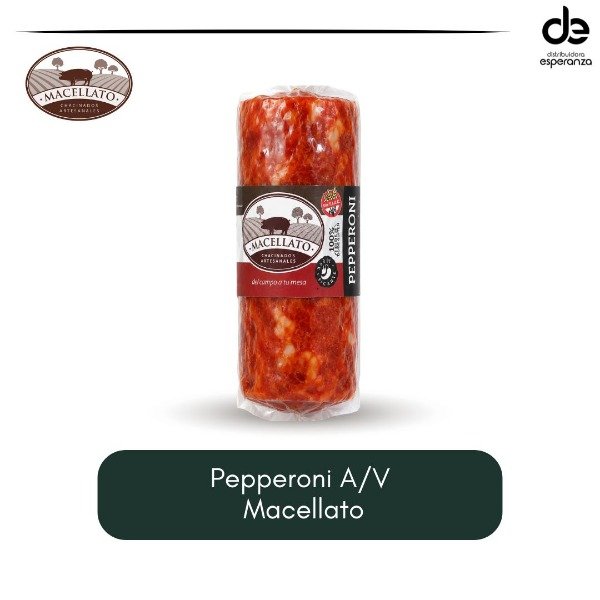 Producto - Pepperoni al vacio Macellato (peso x kg)